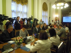 5 July 2013 Participants of the meeting of the foreign affairs committees of Serbia, Croatia, Montenegro and Bosnia and Herzegovina